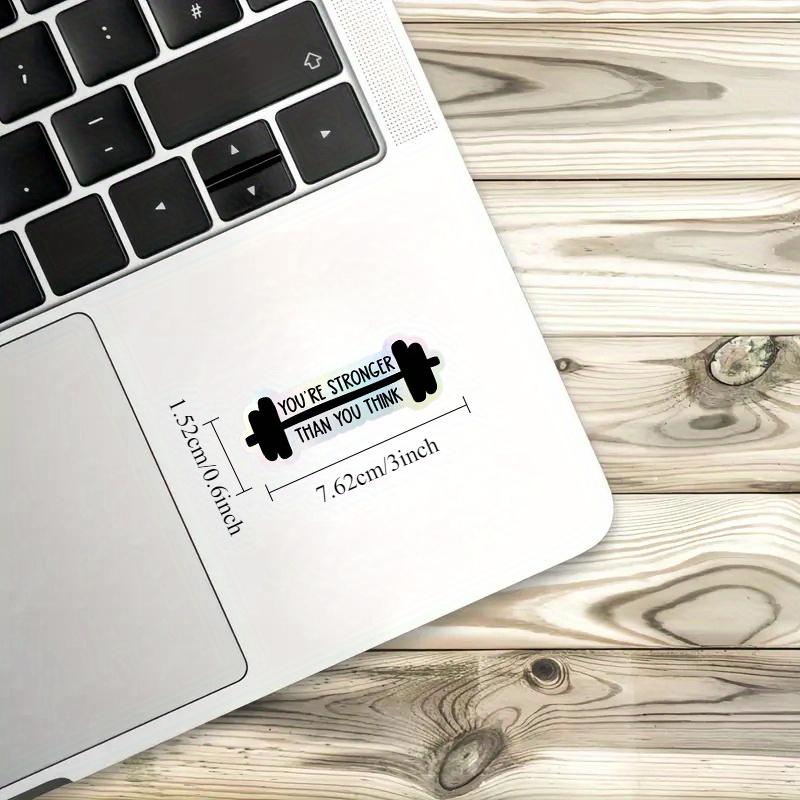 You're Stronger Than You Think Sticker, Funny Sticker, Strong Laptop Decals, Tumbler Stickers, Water Bottle Sticker, Water Bottle Decal