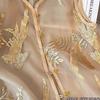 Summer Vest Female Grandeur Temperament Golden Yellow Tulle Embroidered Sleeveless Retro Old Money Style Top