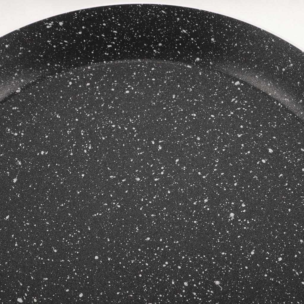 1Pcs 6 Inch Black Non-Stick Fry Pan Premium Material Fast Heating for Sandwiches Omelets Eggs Stone Coated Frying Pan for Home