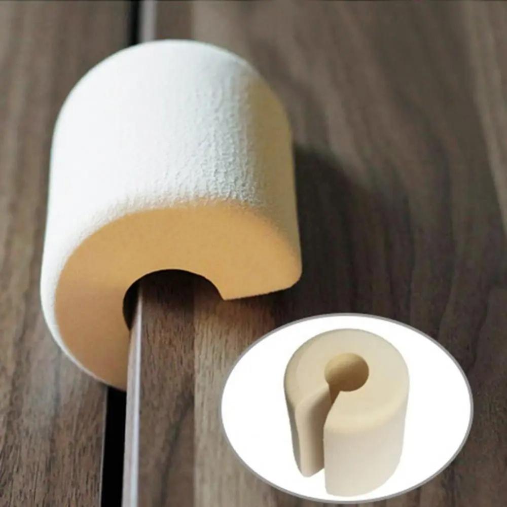 1PC C Shape Doorways Door Clip Finger Protector Card Lock Foam Door Stopper Door Stops Locks