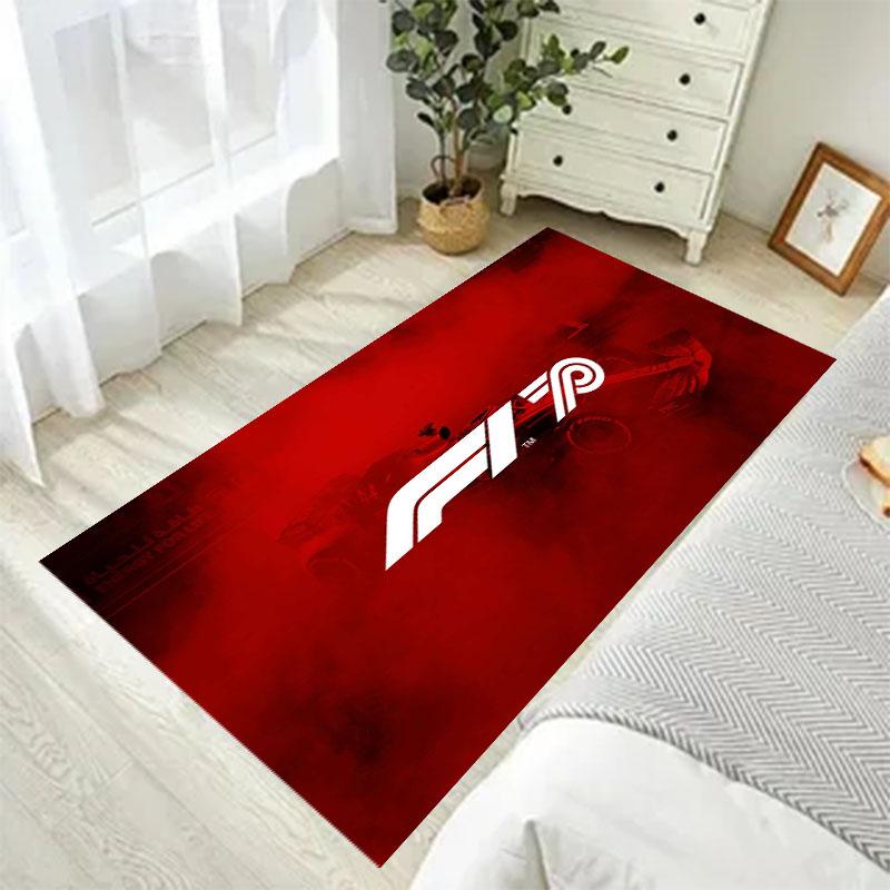 Alfombrilla de pie F1 Alfombra lavable antideslizante para el hogar Sala de estar Dormitorio Alfombra de baño Alfombrilla de suelo Cocina Felpudo