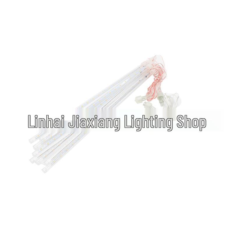 Solar LED Meteor Shower Lights for Outdoor Christmas and Festival Decorations, Hanging Tree String Lights