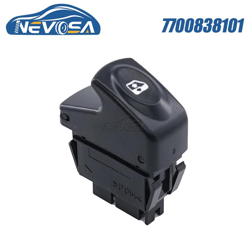 NEVOSA 7700838101 For Renault Clio II Megane I BA0 BA1 EA0 EA1 DA0 Kangoo KC0 KC1 FC0 FC1 Power Window Switch Button 7700432962