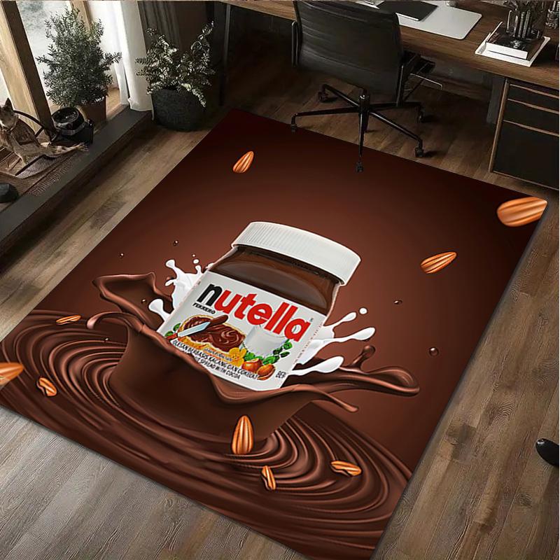 Nutella Home Rug Office Carpet Room Rug Computer Chair Area Rug Holiday Gift