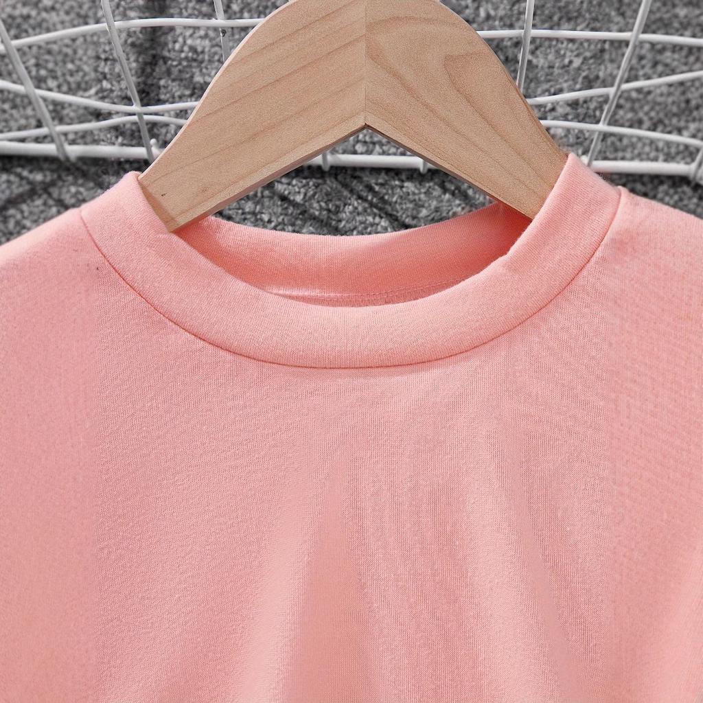 Girls' Fashionable Sweatshirt and Long Pants Three-piece Summer Children's Casual Set