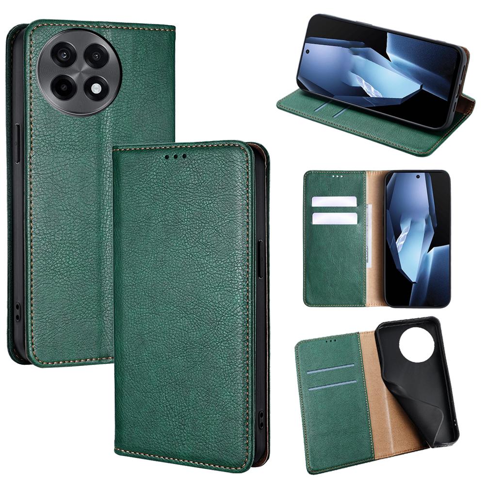 For OnePlus Ace 5 5G/5 Pro 5G Case Wallet PU Leather Magnetic Auto-Absorbed Phone Cover