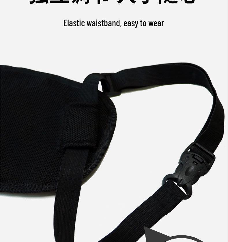 Unisex Anti-Theft Underarm Waist Bag: Close-Fitting, Invisible, Ideal for Travel, Documents, Money, and Running.