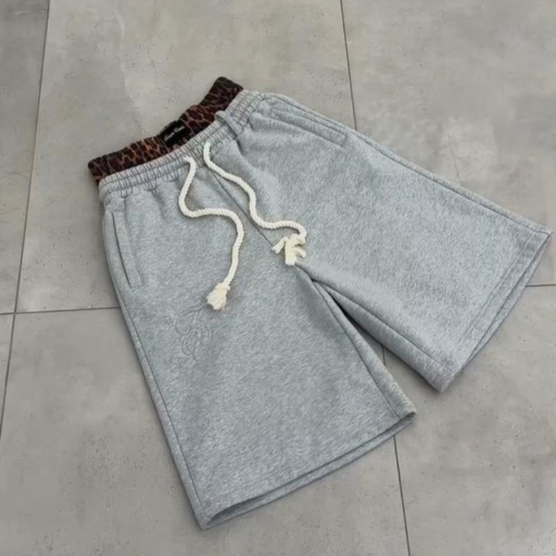 Y2k Retro Fashion Neutral Street Neutral Shorts Shorts Fashion Double Waist Embroidered Casual Sports Pants