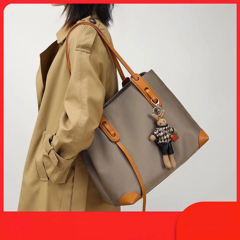 Bag Tote Bag One Shoulder Large Capacity High-end Style Large Bag Canvas Women's Bag