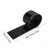 Corrugated Metal Garden Edging Black Border for DIY Flower Bed Driveway