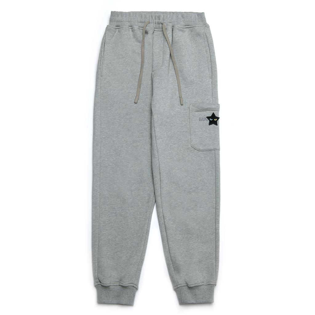 STARRYEYED Signature Star Sweat Jogger Pants (Gray)