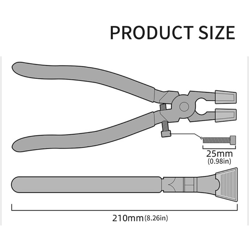 Professional Model Building Pliers With Ergonomic Handle Adjustable Clamping Force Metal Construction For Delicate Parts