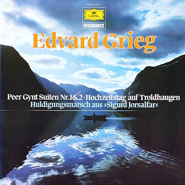 

LP Record EDVARD GRIEG - Peer Gynt Suites Nos. 1 & 2  Weddi 2535177 Deutsche Grammo Germany Classical Used