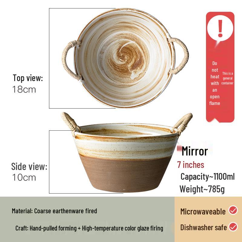 Nordic Japanese Ceramic Dinnerware Set: Creative Plates, Bowls, and Deep Dishes.
