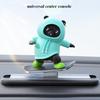 Ornamenti per Cruscotto Auto Orso Skateboard Orso che Scivola Orso Creativo Auto Cartone Animato Decorazione Interni Accessori Interni