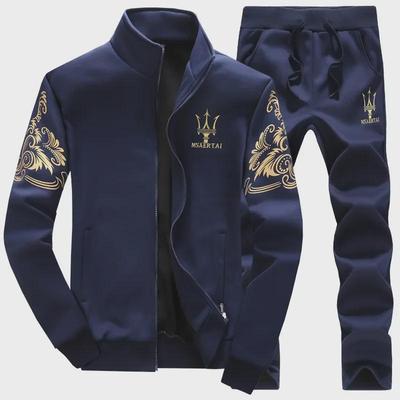 Herren Freizeit Sportanzug: Frühling & Herbst Jugend Koreanischer Stil Pullover Jacke Trend