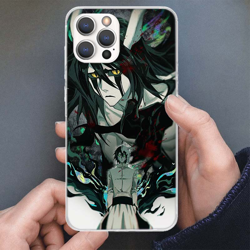 Bleach Ulquiorra Cifer 4 Phone Case For iPhone 17 16 15 14 13 12 11 Pro Max Mini Plus Air 7 SE 8 Soft Silicone Print Shell Funda