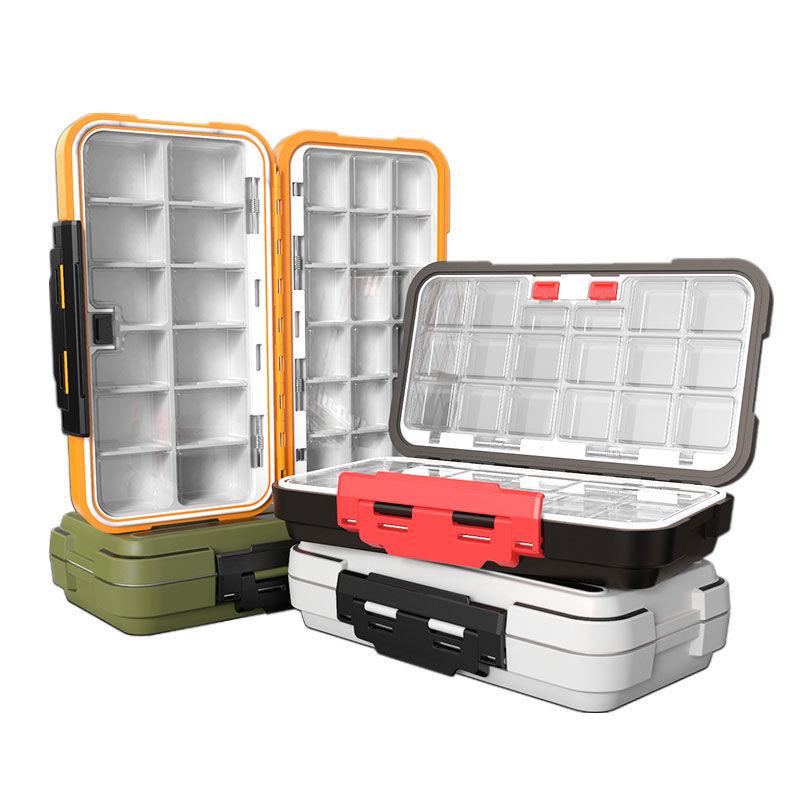 Large Double-Sided Fishing Tackle Box for Hooks and Baits