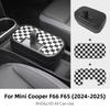 Central Control Storage Box For BMW Mini Cooper F65 F66 2024 2025 Central Armrest Storage Box Car Accessories