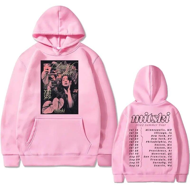 Musikkartist Indie Music Be The Cowboy Nobody Sweatshirt Unisex kvinner Mitski Laurel Hell Bury Me At Makeout Creek Graphics hettegenser