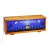 Nativity Scene Lantern LED Decorative Lamp Wood Christmas Decorations Nativity Scene For Mantel Bedside Table Living Room