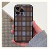 Scottish Plaid Warm Plaid Phone Case For Apple iPhone 15,14,13,12,11,Pro,X,XS,Max,XR,Plus,Mini Soft Black Cover
