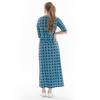 Lipbbam Creora Romona 3 4 Sleeve Long Wrap Dress Ldm10hn01