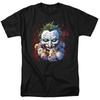 Justice League Doll Heads Mens T Shirt Black