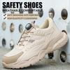 Zapatos de Trabajo para Hombre con Hebilla Giratoria y Puntera de Acero - Transpirables, Antimpacto, Antipinchazos, Cómodos, Ligeros, Calzado de Seguridad para Todas las Estaciones.