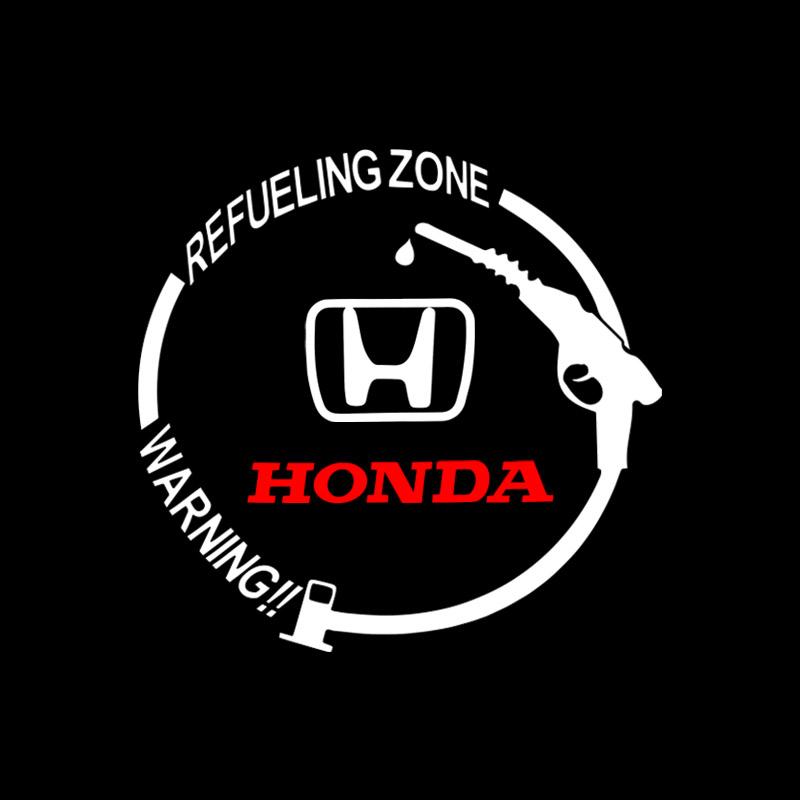 Vinylové reflexní nálepky s logem auta na víčko palivové nádrže, samolepky, doplňky pro Honda Accord Odyssey Civic CRV Inspire Envix Crider City Jade HRV Vezel Jazz