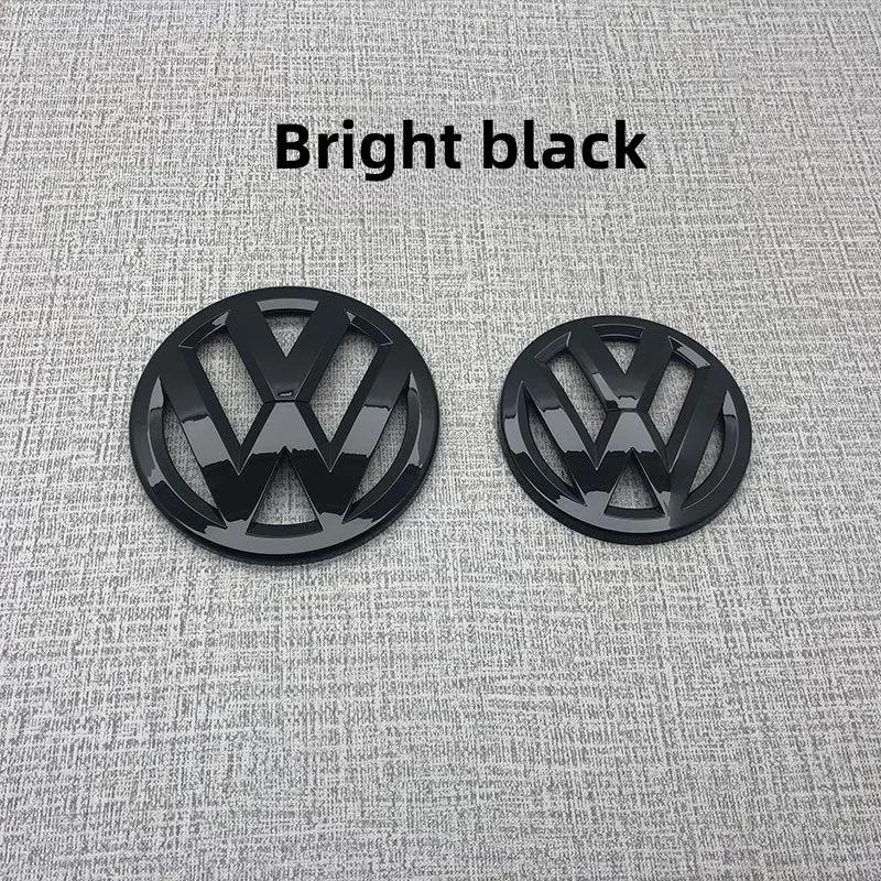 2Pcs Car Front Grill/Rear Emblem Lid Covers Logo Sticker For Volkswagen VW GOLF 5 6 7 8 MK5 MK6 MK7 MK8 POLO Scirocco sportvan zj3