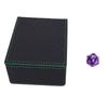 Dice Tower PU Leather Dice Box Foldable Portable Dice Rolling Case for Board Game