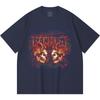 230 Gsm 100% Bomuld Heavy Metal T-shirt Rockband Populær Musik Print Unisex Tung Bomuld T-shirt