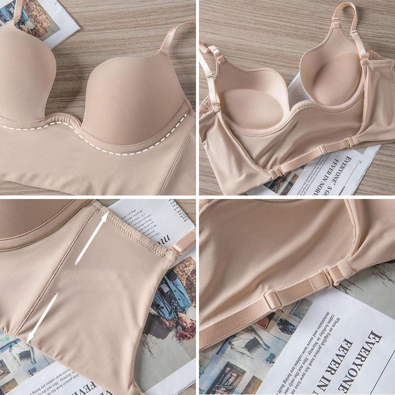 Backless Bra Push Up Lingerie Sexy Seamless Invisible Bra Sensual Lingerie Wide Bras for Women