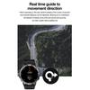 Rainbuvvy HK08 Android Smartwatch 1.43inch AMOLED Full Screen Touch 466x466 BT5.3 Bluetooth Call NFC IP68 GPS Heart Rate 530mAh Outdoor Sports Watch