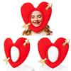 Cupid Heart Headgear Cosplay Costume Prop For Valentines Day Parties
