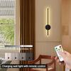 Wiederaufladbare LED-Wandleuchte 360° verstellbare LED-Beleuchtung Modische Wandleuchte Schlafzimmer Arbeitszimmer