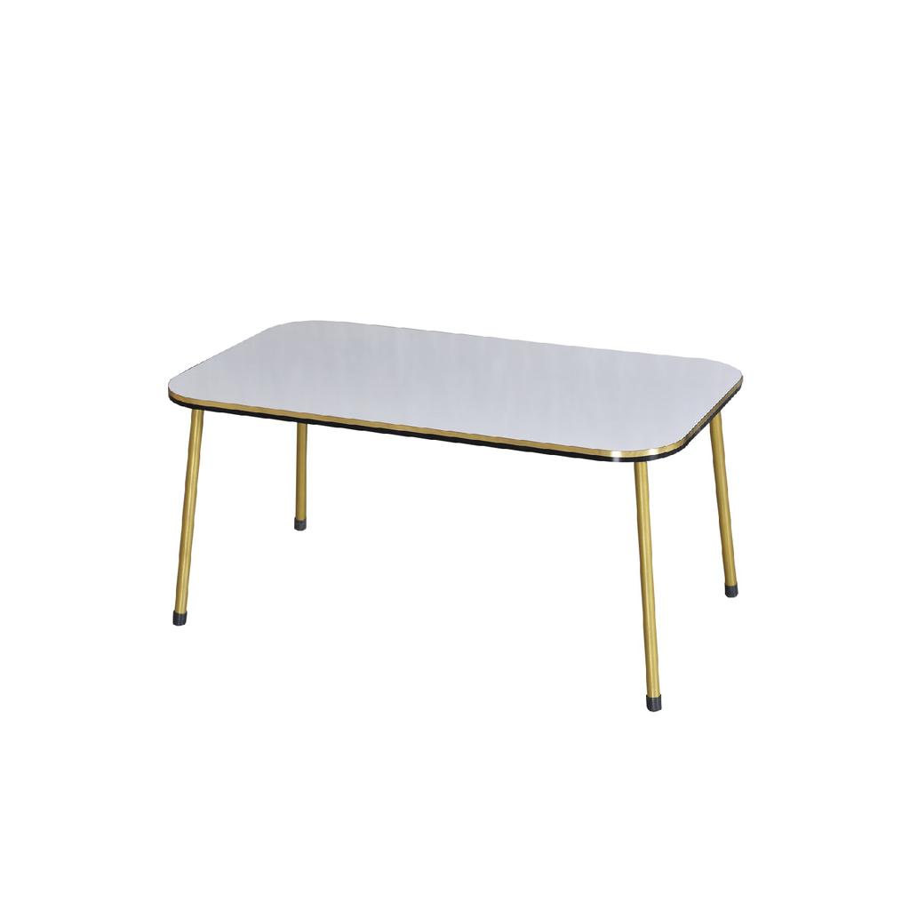 Coffee Table Bendir Kr Metal Leg Double Gold