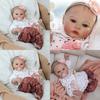 Silicone Reborn Baby Doll 46cm With Realistic Features For Collectors And Giftgiving