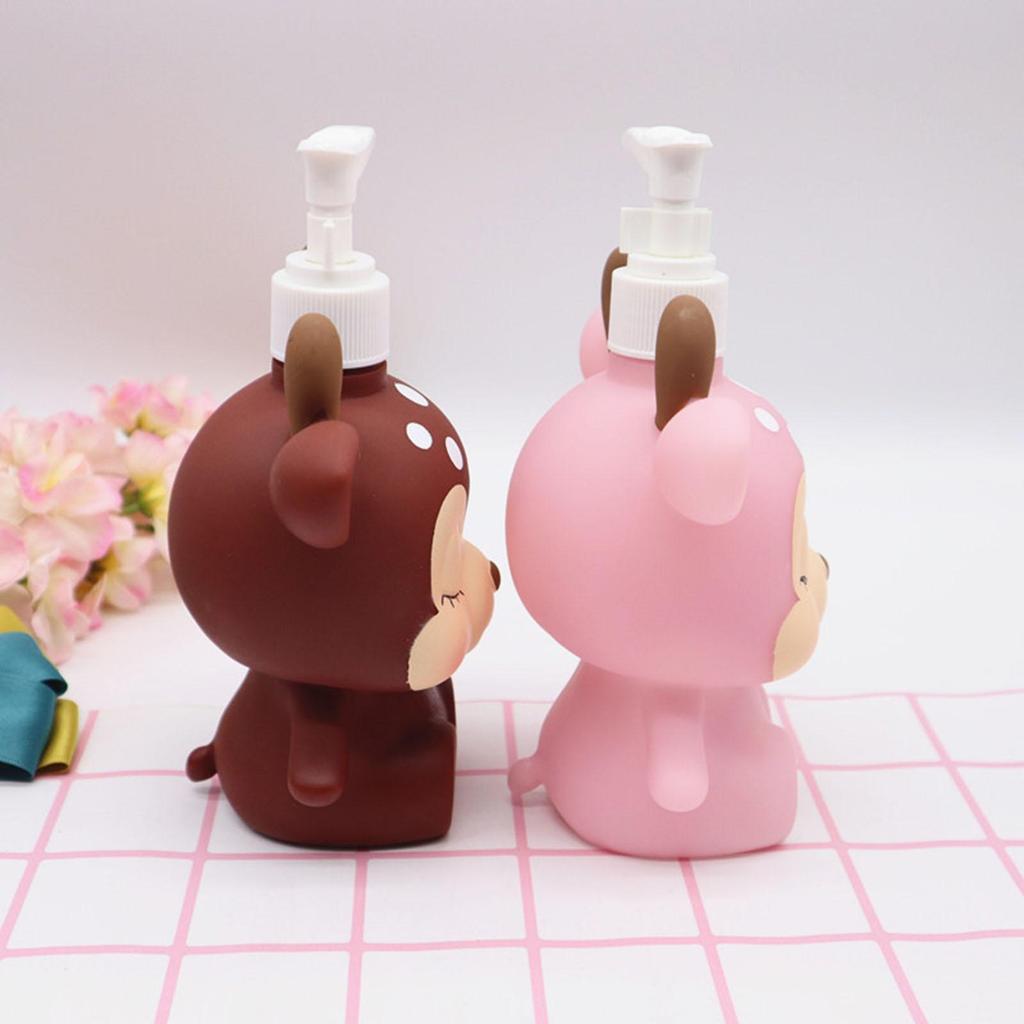 Cartoon Children's Lotion Bottle, Hand Soap Dispenser with Pump, Body Wash