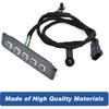 Keyless Entry Keypad Driver Side Left Compatible With F150 2015- F250 Super Duty F350 Super Duty 2017- Replace OE# 601-046 FL3Z-14A626-AD