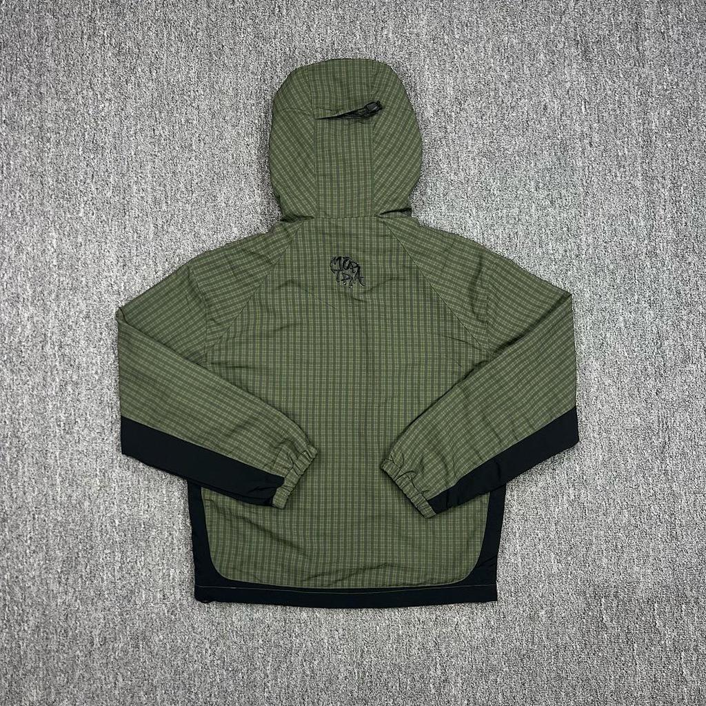 Mertra Unisex šikmá zipová bunda s kapucí - Trendy, volný střih pro podzim/zimu