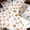 Retro Coffee-Themed Mini Journal Tape Set