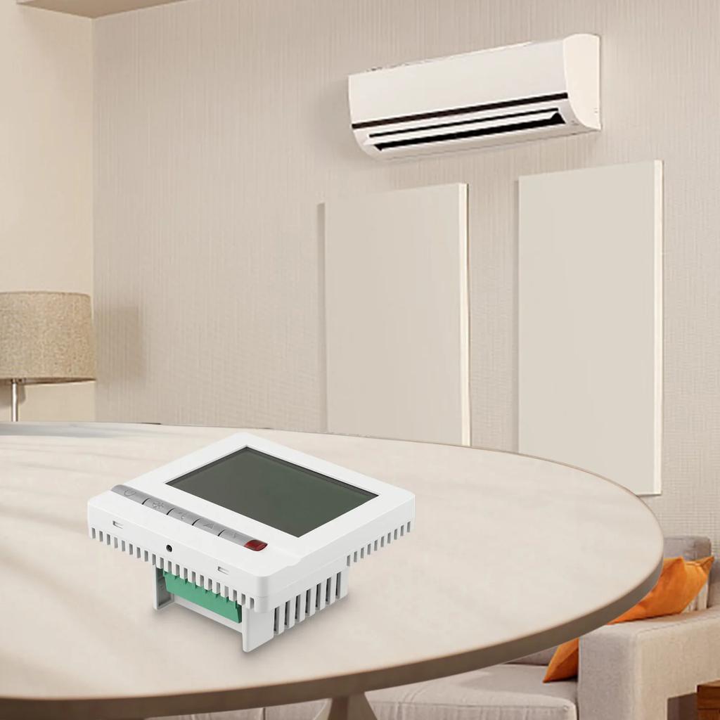 Fast Data Reading Thermostat Home Automation Intelligent Air Conditioner Flame-Retardant Material High Accuracy