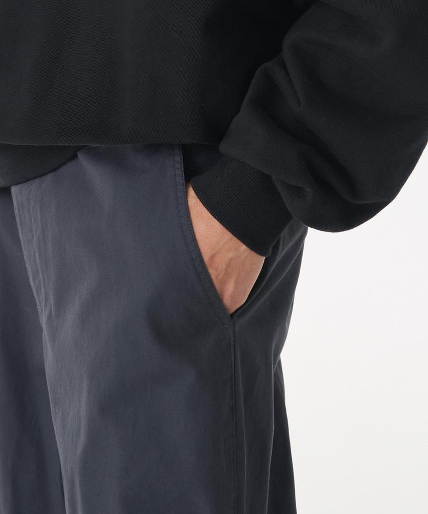MUSINSA STANDARD Cotton Parachute Pants [Iron Gray]