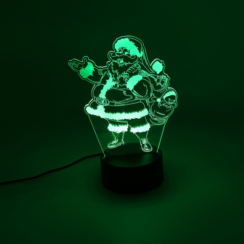Led Lamp Bases for 3d Led Night Light Abs Acrylic Black 3d Led Lamp Night Light Touch Base With Usb Cable and Remote Control