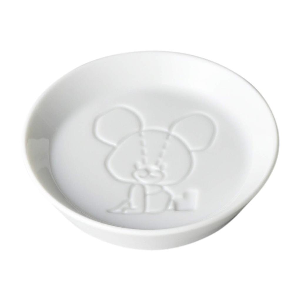 Kaneshotouki Jackie Soy Sauce Dish 780110 "The Bears' School" (Sitting)