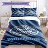 Bayern Monaco Personalizza il tuo nome Set Biancheria da Letto Copripiumino Traspirante con Federe Decorazione per la Casa Regalo di Compleanno