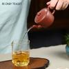 110ml Chinese Yixing Purple Clay Teapots Small Capacity Handmade Bamboo Shape Tea Pot Beauty Tea Infuser Kettle Zisha Tea Set