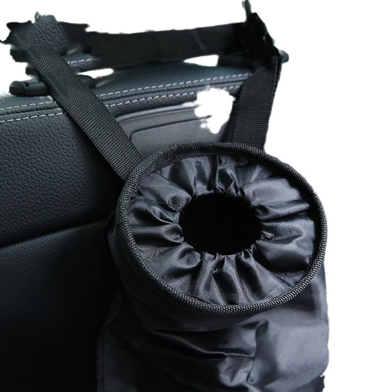 Universal Car Garbage Bag Back Seat Headrest Litter Trash Garbage Can Container Oxford Cloth Car Waste Bins Cleaning Tools